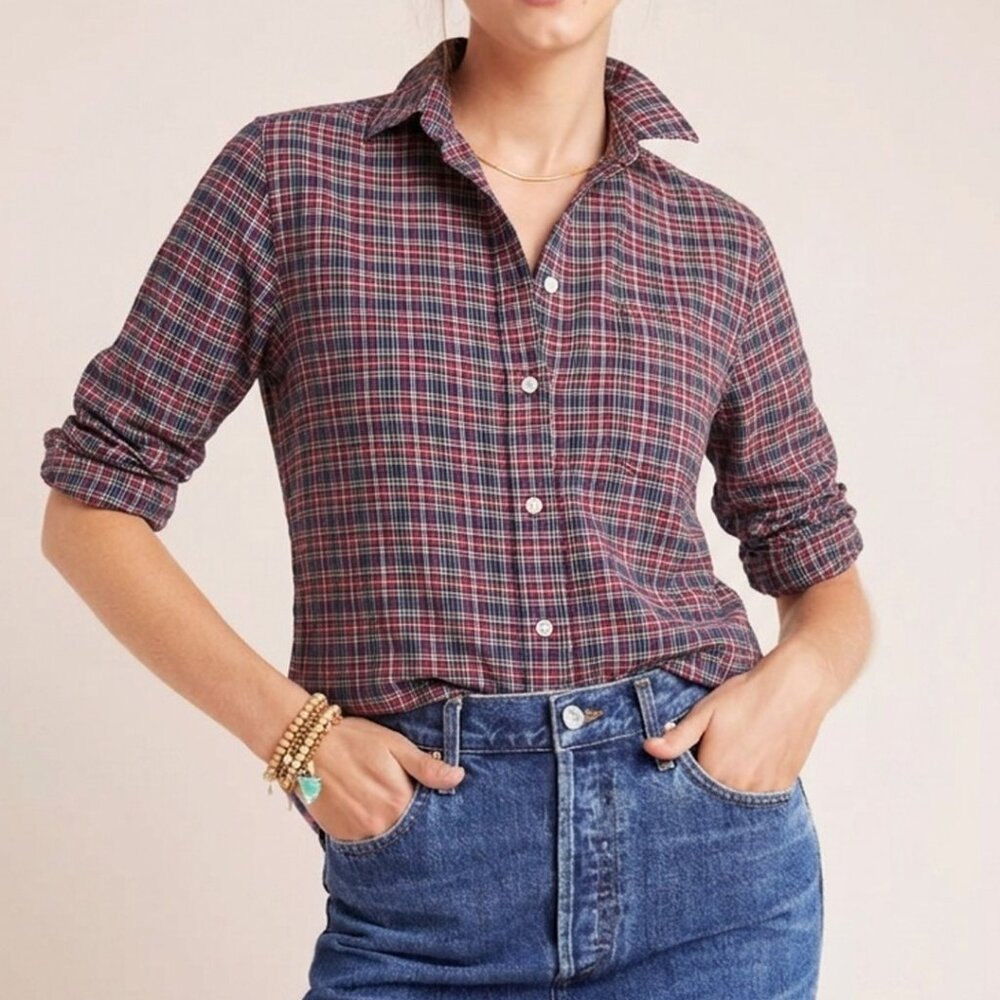 Grayson The Hero Plaid Button-Front Shirt